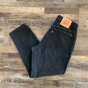 MOM JEANS- LEVI’S 550’s Women’s SZ 14 HIGH WAISTED